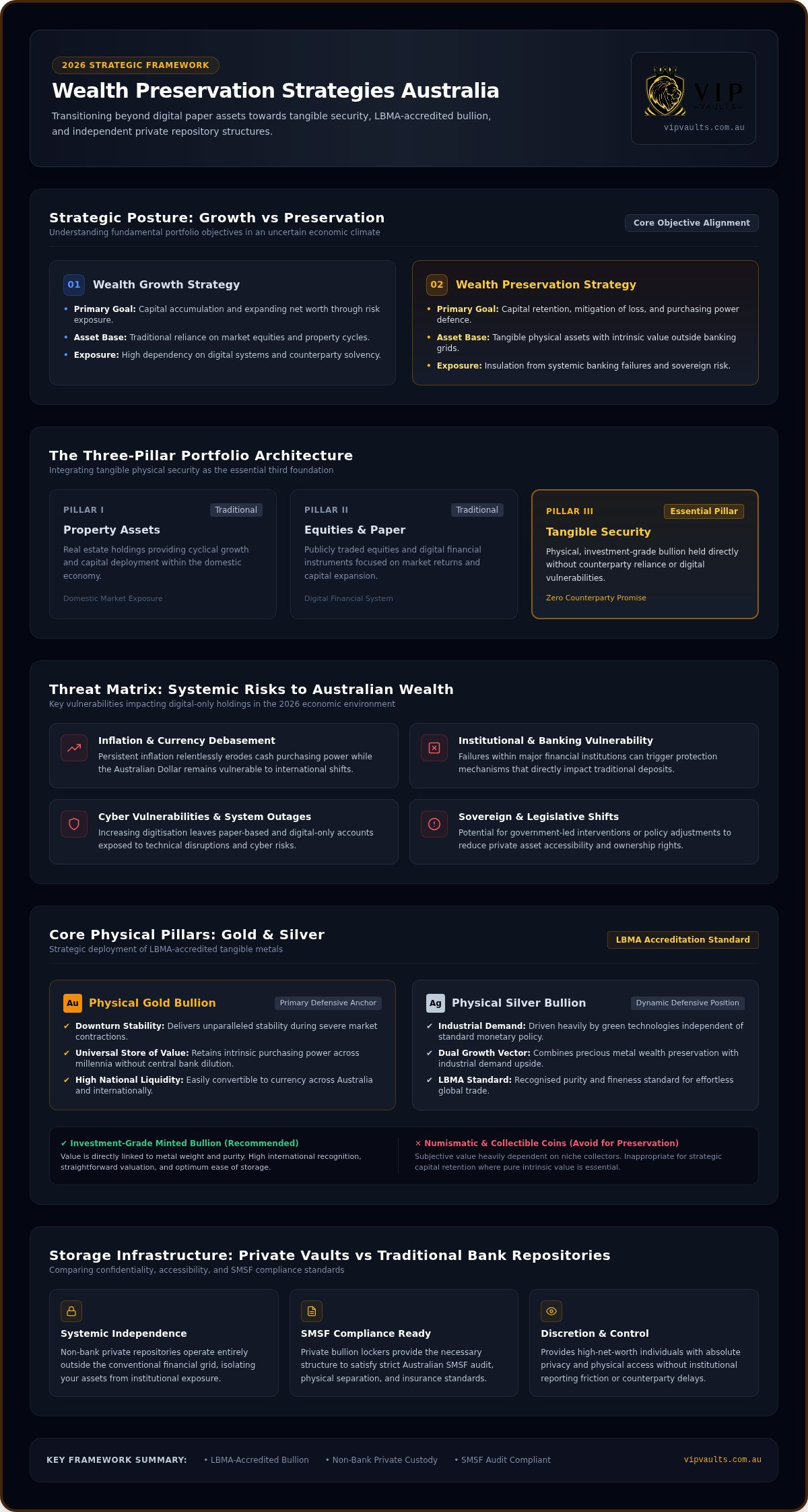Wealth Preservation Strategies Australia: The 2026 Investor’s Guide to Tangible Security infographic